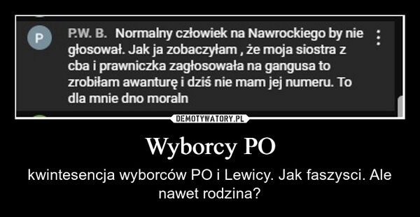 Wyborcy PO