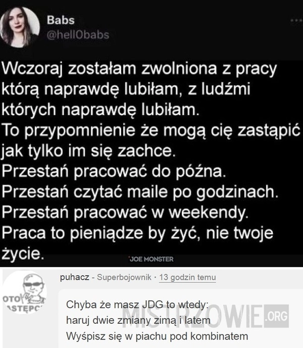 
    Zwolnienie